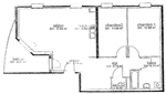 plan de l'appartement